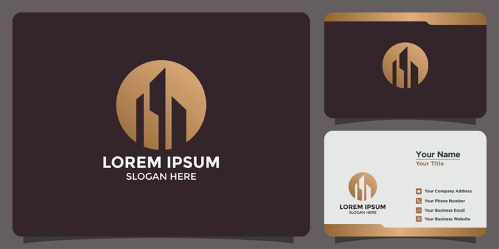 building design logo and business card