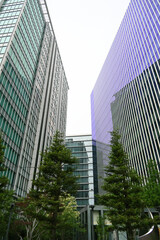 Obraz premium modern office buildings