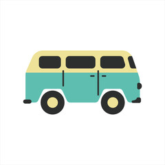 Toy Car Vector Illustration Logo Template 
