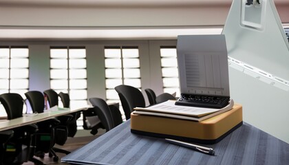 interior office hall room