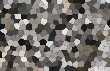 Abstract gray mosaic for texture background and backdrop. Graphic design for the pattern concept. Grey background.