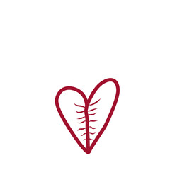 Broken Heart Doodle Icon