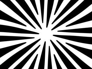 black abstract rays.Black sun rays background