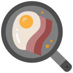 pan flat icon