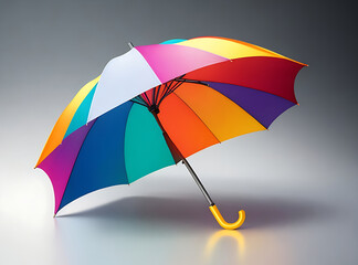 Summer Umbrella, Colorful Design, portrait