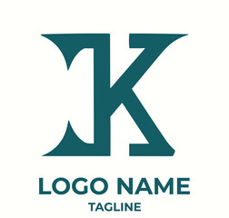 Letter K Logo Icon Vector Template 