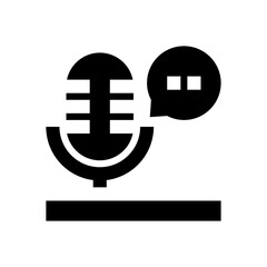 Obraz premium microphone