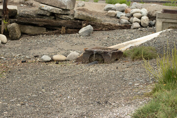 Beachfront Water Runoff Storm Drain