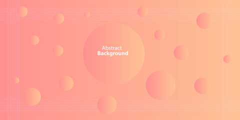 Gradient background with circles