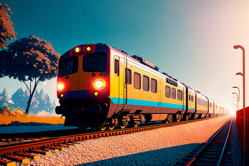 Obraz premium Generative concept art illustration. Generative ai.