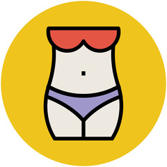 Fitness and Health Colored Vector