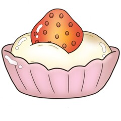 Sweets and strawberry 