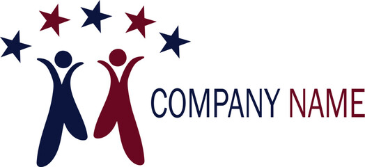 Obraz na płótnie Canvas company logo