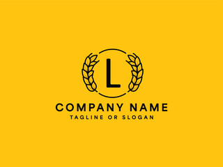 L Initial Logo Template Vector Illustration Editable File