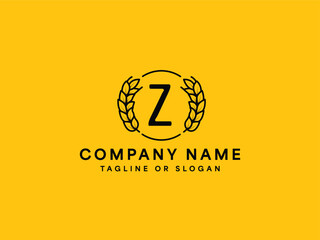Z Initial Logo Template Vector Illustration Editable File