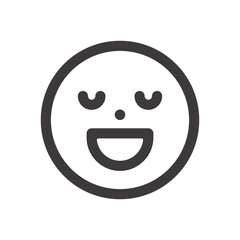 製品設計やアプリ開発やプログラミングに最適な、シンプルで使いやすい笑顔の絵文字アイコン3