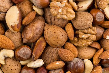 Variety of Mixed Nuts