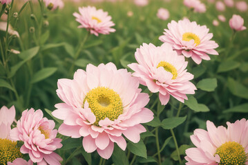 flower, field, flowers, garden, grass, landscape