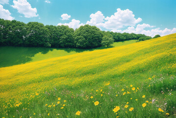 flower, field, flowers, garden, grass, landscape