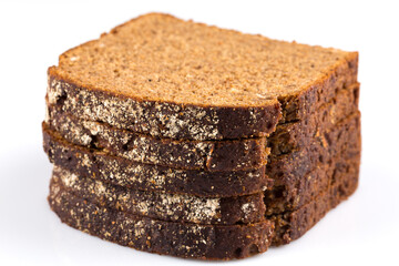sliced of rye bread