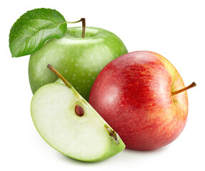 Apple isolated on white background