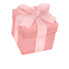 pink gift box