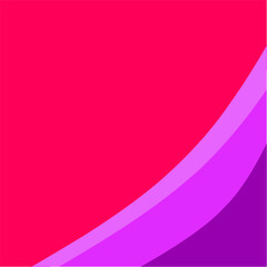 The background illustration has pink and purple colors