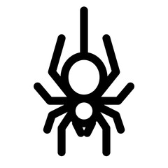 Obraz premium ハロウィン、蜘蛛を表すラインスタイルのアイコン