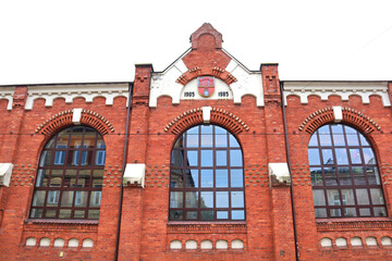 Historical building in Kazimierz - former Jewish quarter in Krakow, Poland