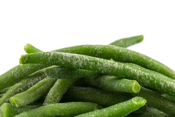 Frozen cut green beans vegetable