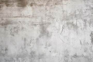 White Cement Wall In Retro Style. Generative AI