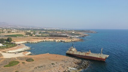 EDRO III Shipwreck in Paphos Cyprus