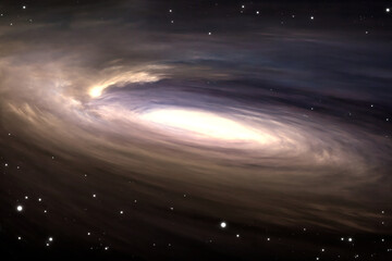 Protoplanetary disk of gas and dust, orbiting a newly formed star, from which planets may form.