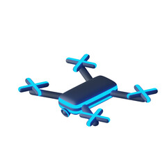 3D Drone Illustration