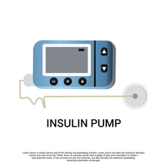 Insulin Pump for Diabetes - Illustration