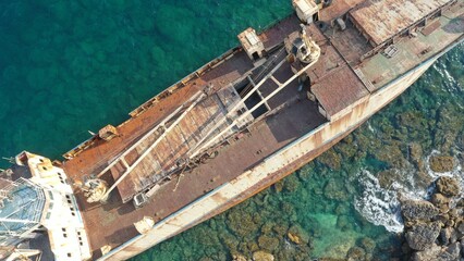 EDRO III Shipwreck in Paphos Cyprus