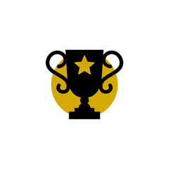 Award cup icon isolated on transparent background