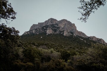 Beautiful island of Tavolara, east Sardinia
