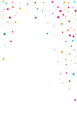 Celebrate Abstract Vector White Background