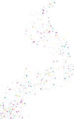 Color Dust Abstract Vector White Background.