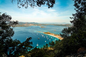 Beautiful island of Tavolara, east Sardinia