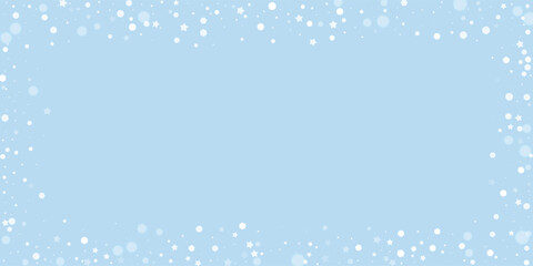 Snowfall overlay christmas background. Subtle