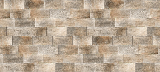 stone wall texture, natural beige brown brick wall background, exterior rustic finish ceramic wall...
