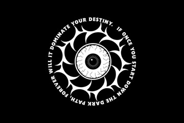 Modern streetwear graphic design t-shirt print design template