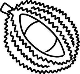 Fruit outline cartoon coloring