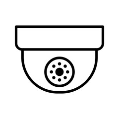 Fixed CCTV, Security Camera Icon color editable