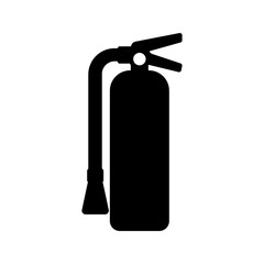 Fire extinguisher line icon color editable