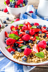 Breakfast granola or muesli