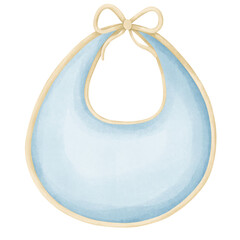 Baby apron watercolor