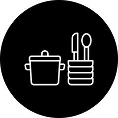 Kitchen utensils Icon